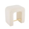 Boucle Stool (Set of 2), Dining Chairs For Home Kitchen Island - Cream - Image 5
