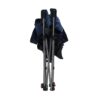 Outdoor Camping Chairs Folding Portable Adjustable Reclining Chair With Side Pockets & Cup Holder - Dark Blue - Image 12