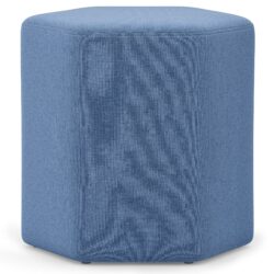 Brock - Footstool - Blue