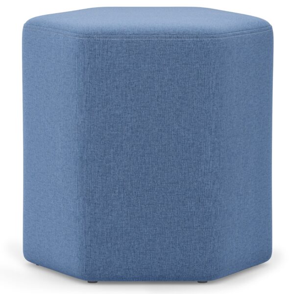 Brock - Footstool - Blue