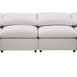 Naveen - 6 Piece Modular Sectional With Ottoman - Ivory