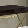 Computer Desk For Home Office, Laptop, Storage Drawers, Contemporary & Modern - Espresso - Image 2
