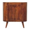 Cortez - T Bar Open Slot Cabinet - Dark Brown - Image 2