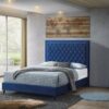 King Bed - Navy Blue - Image 3