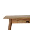 Mini Nordic Style Writing Desk - Oak - Image 8