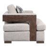 Niamey - Loveseat With 2 Toss Pillows - Walnut - Image 4