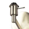 Nebula - Base Wall Lamp With Rotary Switch Shade - Brushed Nickel / Silver / White - Image 4