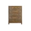 Lisque - 5 Drawer Chest - Brown - Image 2