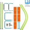 Xss008 High Quality Kids Seesaw Plastic Seat Playground Equipment Cute Baby Plastic Rocker Outdoor Children Steel Tube For Kids Age 3+ - Green / Blue - Image 5