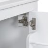 Bathroom Vanity With Single Sink, Combo Cabinet Undermount Sink, Bathroom Storage Cabinet With Two Doors And A Drawer, Soft Closing, Multifunctional Storage, Solid Wood Frame - White - Image 17