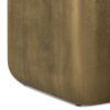 Bassett - Cast Aluminum Side Table - Brown - Image 7