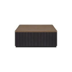 Channel - Cocktail Table With Casters - Black
