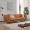 Fargo - Leather Sofa - Brown / Rustic - Image 5