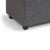 Darcy - Storage Ottoman Bench - Slate Gray - Image 5