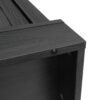 Fireplace TV Stand For Tvs Up To 65", Entertainment Center With 23" Electric Fireplace, Farmhouse TV Stand Industrial Media Console With Sliding Barn Door For Living Room - Dark Gray - Image 22