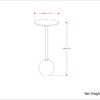 Melene - Side Table - Gray / Gold - Image 8