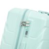 Set 3 Pieces 20" / 24" / 28" Abs Spinner Wheel Luggage, Matching Color, With Combination Lock - Mint Green - Image 15