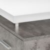 Computer Desk For Home Office, Laptop, Left, Right Set - Up, Storage Drawers, Modern - White - Image 3