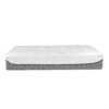 Ultra Plush 13" Gel Memory Foam Mattress For King Size Bed With Double Layered Jacquard Cover - Gray / White - Image 5