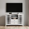 Bedford - Tall TV Media Stand - White - Image 4