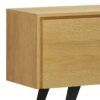 Lowry - TV Media Stand - Oak - Image 9