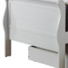 Twin Storage Bed With Style Elegant - White - Image 7