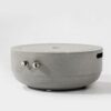 23" Propane Gas Fire Pit Bowl, 40000 Btu Round Steel Fire Pit For Outside Patio Deck Garden Backyard - Gray - Image 4