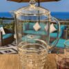 Swirl Unbreakable Plastic Water Pitcher With Lid And Spout, 2.5 Quarts - Clear Acrylic - Image 4