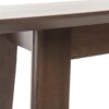 Bar Height Dining Table With Splayed Legs And Elongated Rectangular Top - Walnut - Image 7