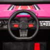 12V7A*2 30W*4 Four-Wheel Drive Leather Seat One Button Start, Forward And Backward, High And Low Speed, Music, Front Light, Power Display, Two Doors Can Open, 2.4G R / C, Seat Belt Four Wheel Absorber - Pink - Image 22