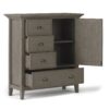 Redmond - Medium Storage Cabinet - Farmhouse Gray - Image 2