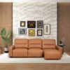Grant - Triple Power Convertible Sofa - Cognac - Image 13
