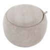Tray - Pouf Contemporary Ottoman - Natural / Light Brown - Image 3