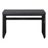 Computer Desk, Home Office, Standing, Adjustable, Laptop, Contemporary & Modern - Gray - Image 3