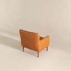 Claire - Genuine Leather Lounge Chair - Tan - Image 4