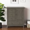 Redmond - Medium Storage Cabinet - Farmhouse Gray - Image 6