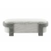 Large Versatile Storage Ottoman Bench: Spacious, Durable, Stylish - White / Light Gray - Image 11