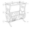 Accent Side Table, Traditional - White - Image 6