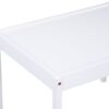 Della - 3-Piece Solid Wood Kids Table & Two Chair Set - White - Image 7