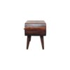 Circular TV Unit - Chestnut - Image 7