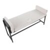 Kari - Farmhouse Bench - Black / Gray / Cream - Image 5