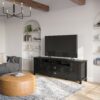 Burlington - TV Media Stand - Black - Image 11