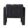 31.10" Boucle Upholstered Accent Chair - Dark Gray - Image 9