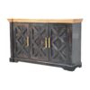 Regal - Rustic Sideboard - Black - Image 3