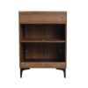 Modern 24'' Bathroom Vanity With Top Sink Storage Cabinet - Brown - Image 11