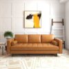 Catherine - Sofa - Light Brown / Rustic - Image 3