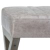 Salinger - Large Ottoman Bench - Distressed Gray Taupe - Image 5