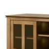 Artisan - Tall TV Media Stand - Honey Brown - Image 4