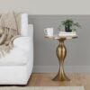 Ashland - Contemporary Table - Matte Golden Bronze - Image 5