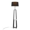 Cosmo - Shelf Contemporary / Glam Floor Lamp - Black - Image 2